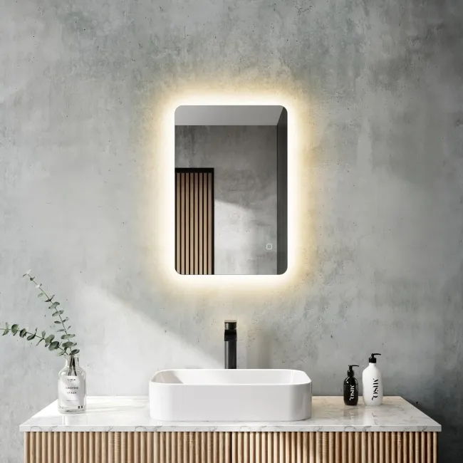 Clara Illuminated LED Mirror 600x400mm