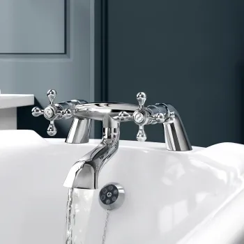 Bray Traditional Chrome Bath Filler
