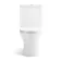 Brooklyn Rimless Close Coupled Toilet With Premium Soft Close Slim Seat