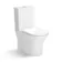 Brooklyn Rimless Fully Back To Wall Close Coupled Toilet With Soft Close Seat