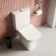 Boise Rimless Close Coupled Toilet With Premium Soft Close Slim Seat