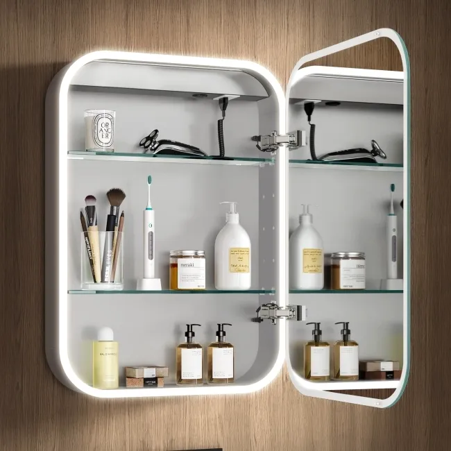 Willow Illuminated LED Mirror Cabinet 700x500mm
