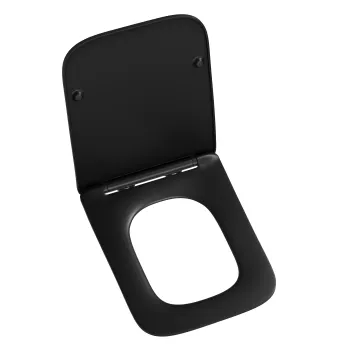 Kent Matt Black Quick Release Premium Soft Close Slim Seat