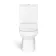 Miami Rimless Close Coupled Toilet With Slim Soft Close Seat