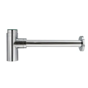 Chrome Round Basin Bottle Trap