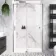 Vienna Easy Clean 8mm Hinged Shower Door 1200mm
