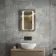 Arabella Battery Operated Illuminated LED Cloakroom Mirror 600x400mm