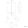 Olivia Matt Brass Mirror Cabinet 710x600mm