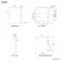 Aurora Battery Operated Matt Black Illuminated LED Mirror Cabinet 600x450mm