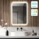 Jolie Battery Operated Illuminated LED Mirror 700x500mm