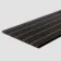 Trepanel Design® Noir Black Multi-Width Acoustic Wood Wall Panels