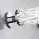 Ballina Premium Ceiling Chrome Round Thermostatic Set - 400mm Head, Hand Shower & Jets
