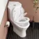 Orlando Rimless Comfort Height Close Coupled Corner Toilet With Soft Close Seat