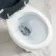Hudson Traditional Toilet With Inky Blue Seat & Pedestal Basin Set - Double Tap Hole