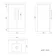 Avon Stone Grey Basin Vanity 500mm
