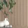 Trepanel® Mocha Mousse Beige Matt Acoustic Wall Panels
