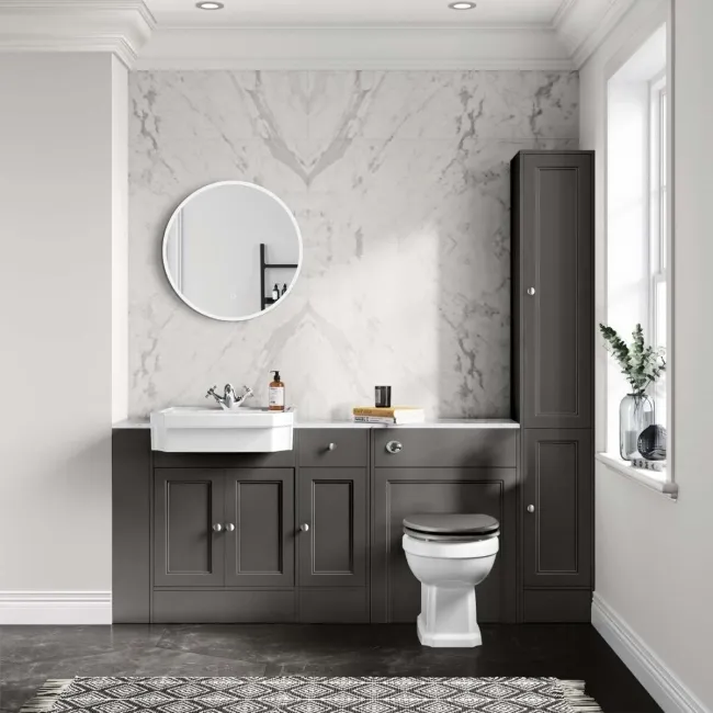 Monaco Graphite Grey Filler Strip