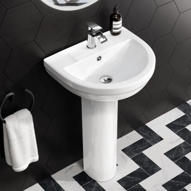 Opel Pedestal Basin 500mm