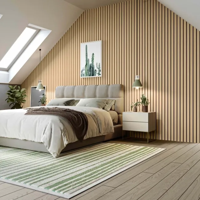 Trepanel XL® 3m Oak Wide Acoustic Wood Slat Panels