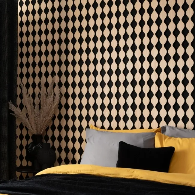 Trepanel® Oak Sculpted Acoustic Wood Slat Panels