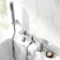 Spey Chrome Bath Filler & Handheld Shower