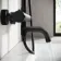 Doon Round Matt Black Thermostatic Bath Filler Shower Set