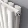 Marbella White Double Oval Panel Radiator 600x780mm