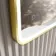 Mila Brushed Brass Illuminated LED Mirror 700x500mm