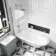 Abingdon 1700mm Roll Top Shower Bath - White Claw Feet & 6mm Easy Clean Screen