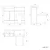 Harper Gloss White Combination Vanity Basin & Atlanta Toilet 1000mm