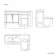 Bermuda Graphite Grey Combination Vanity Basin and Boston Toilet 1300mm