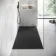 Berlin Rectangular Matt Black Slate Effect SMC Composite Shower Tray 1800x900mm