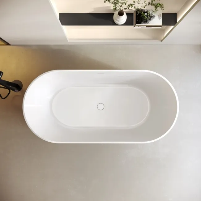 Finchley 1700mm Fluted Freestanding Bath