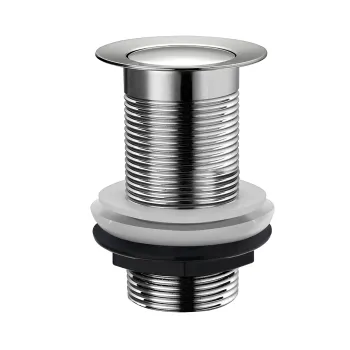 Chrome Pop Up Basin Waste - Unslotted