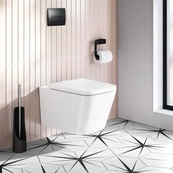 Nevada Rimless Wall Hung Toilet With Premium Soft Close Seat