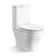 Kansas Traditional Rimless Close Coupled Toilet With Premium Soft Close Slim Seat
