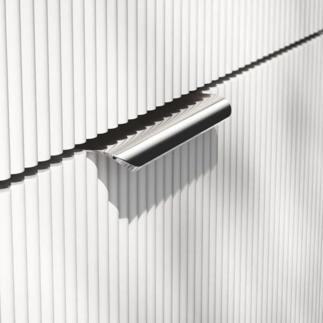 Chrome Flat Furniture Handle