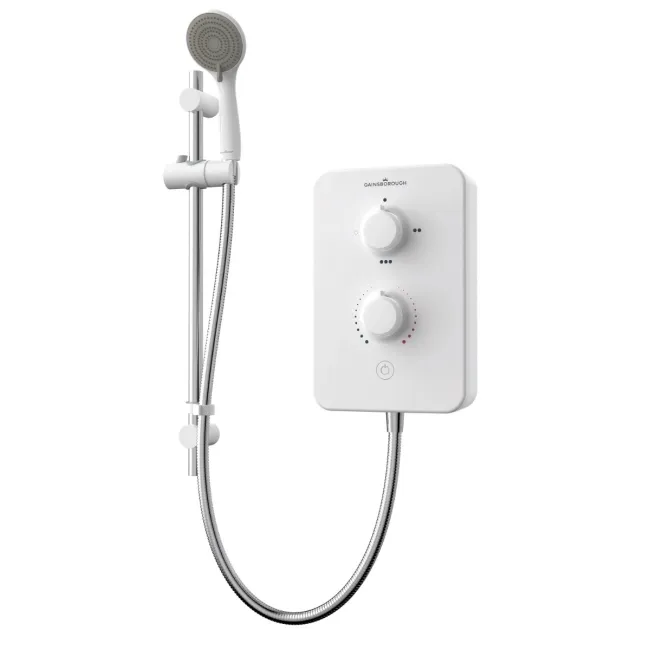 Gainsborough Slim Duo Electric Shower White 8.5kW