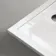 Doha Quadrant Gloss White Anti-slip Stone Shower Tray 900x900mm