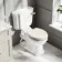 Hudson Traditional Chalk White Wooden Soft Close Toilet Seat