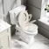 Hudson Traditional Chalk White Wooden Soft Close Toilet Seat