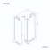 Copenhagen Easy Clean 8mm Walk In Shower Enclosure 1000mm & 800mm Glass with Pivotal Return Panel