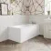 1600 Super Strength Reinforced Acrylic Straight Bath Front Panel