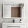 Aurora Matt Black Illuminated LED Mirror Cabinet With BLUETOOTH Speaker 700x1000mm