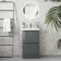 Corsica Storm Grey Slimline Basin Drawer Vanity 500mm