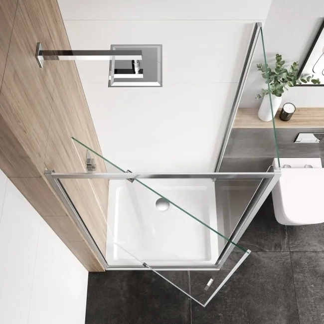 London 6mm Pivot Shower Enclosure 900x700mm
