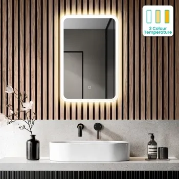Jolie Illuminated LED Mirror 600x400mm