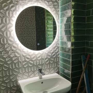 Grace Round Illuminated LED Mirror 600mm