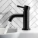 Selma Matt Black Cloakroom Basin Mixer Tap