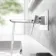 Ribble Chrome Wall Mounted Basin Mixer Tap